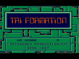 Tri Formation Title Screen